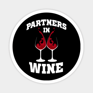 Partners In Wine Magnet